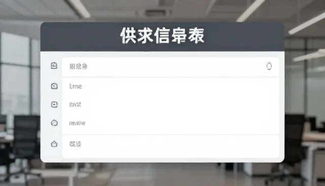 网站的设计,信息匹配服务的关键环节